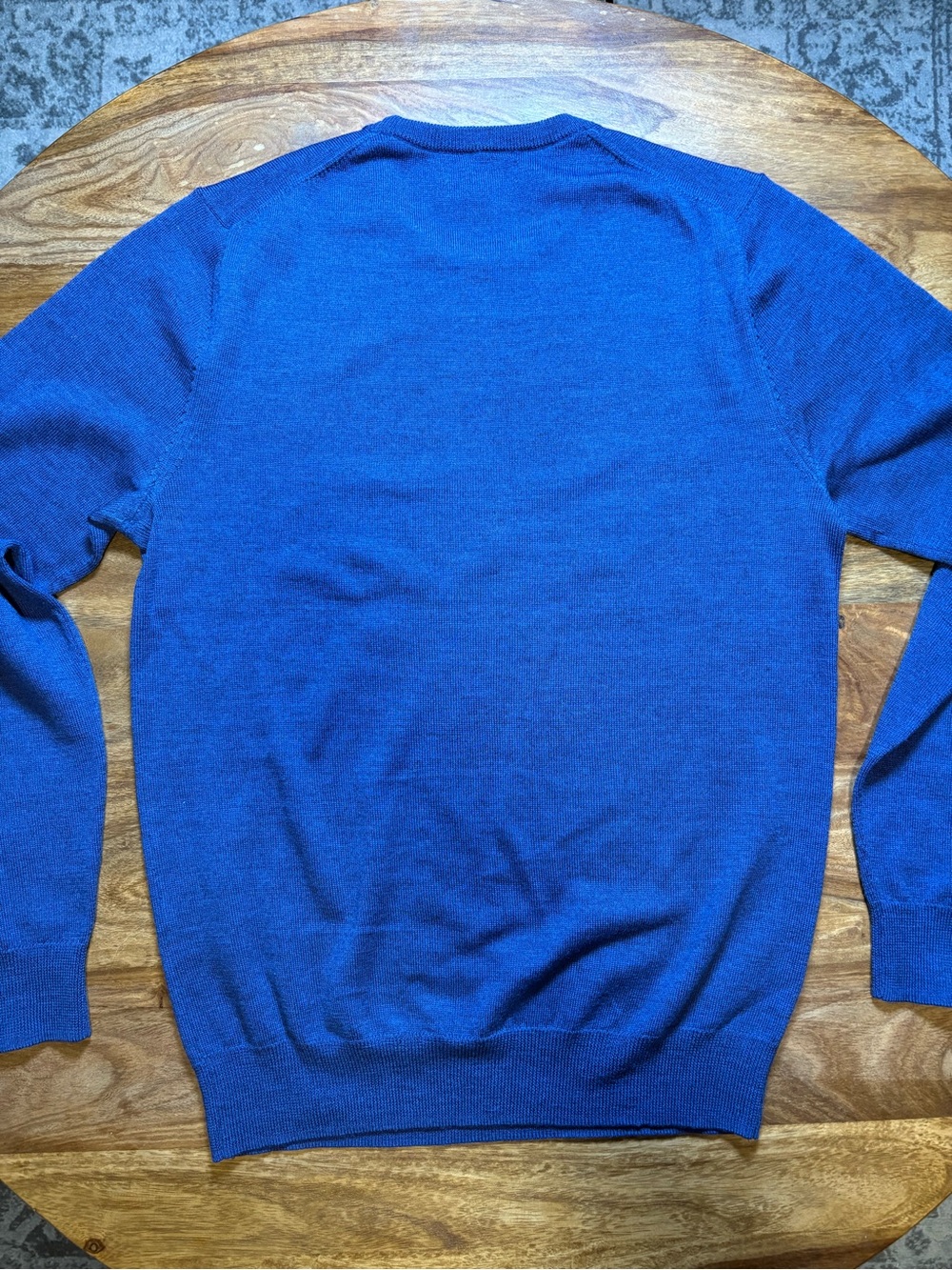 Bonobos Men’s Bright Blue Crewneck Sweater - Picture 6 of 8